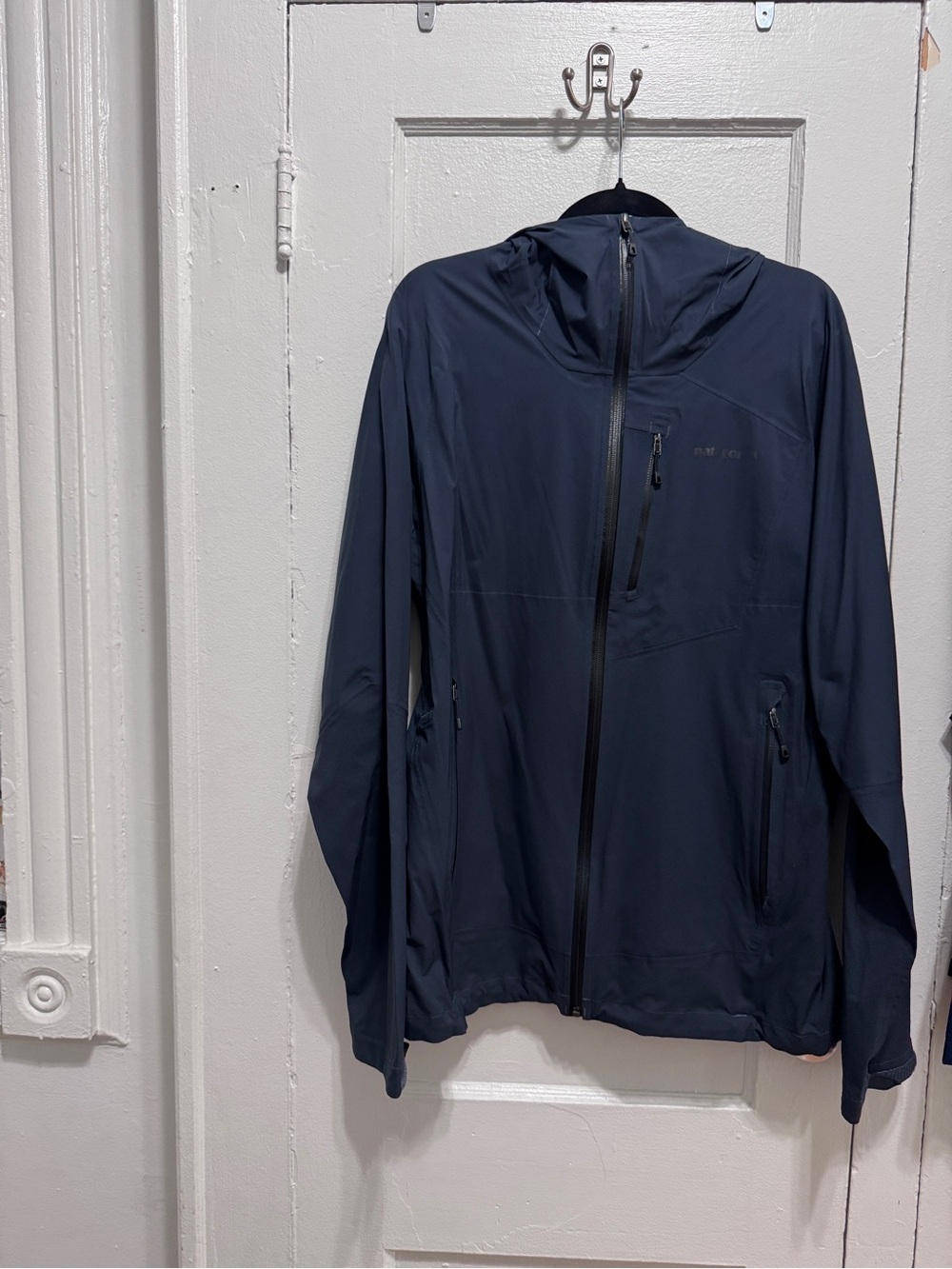 Patagonia Men's Dark Blue Hooded Windbreaker